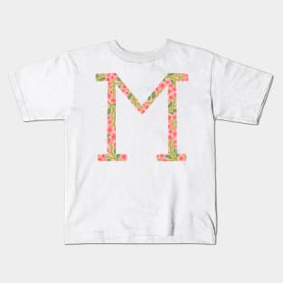 Mu Greek Letter Kids T-Shirt